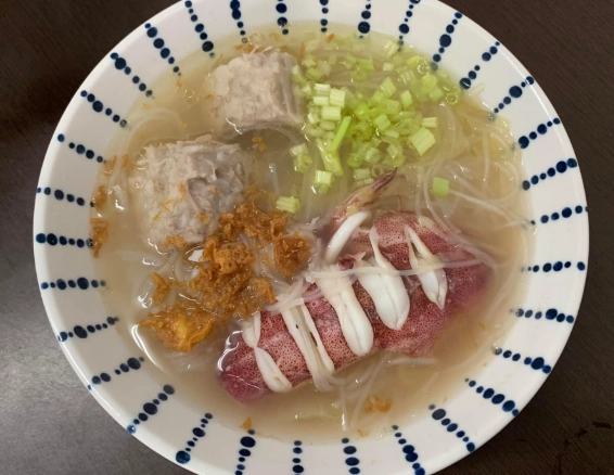 芋頭米粉湯 做法