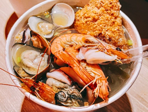 冠津海鮮粥菜單