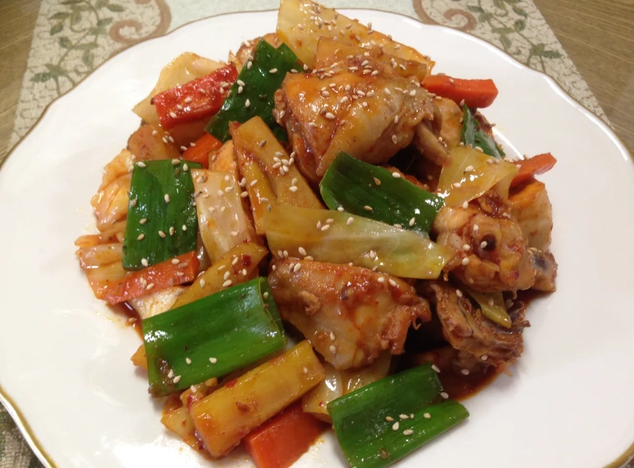 韓式辣炒雞做法 韓式辣炒雞做法