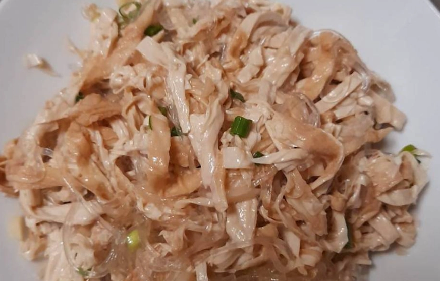 涼拌豆皮絲醬汁