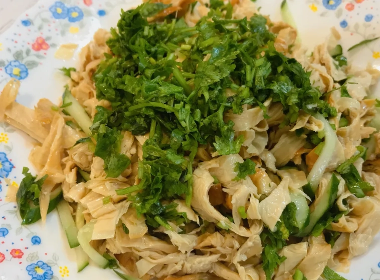 涼拌豆皮絲食譜