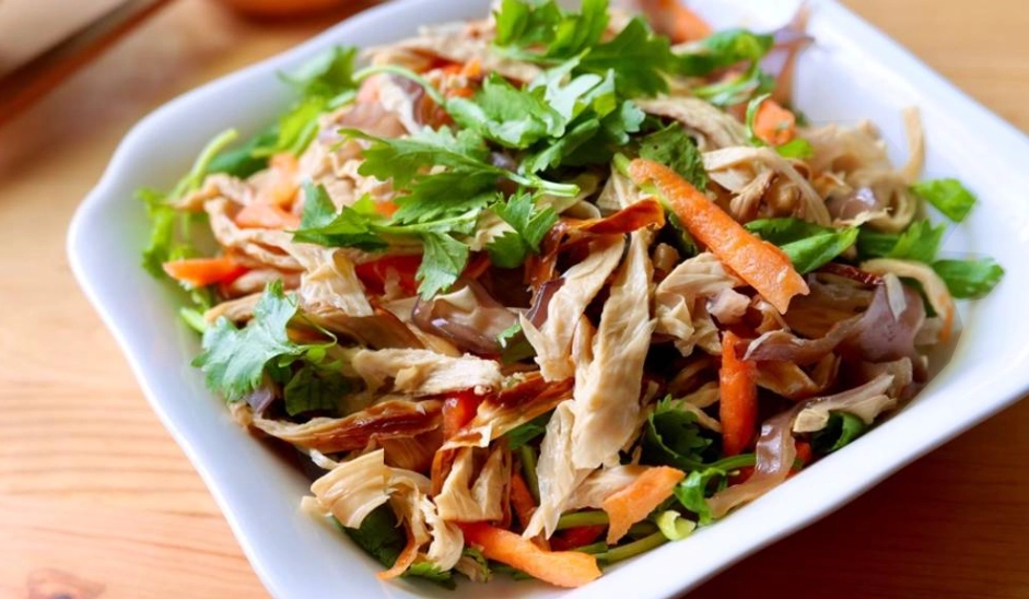 涼拌豆皮 涼拌豆皮