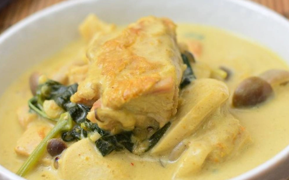 椰汁咖哩雞做法