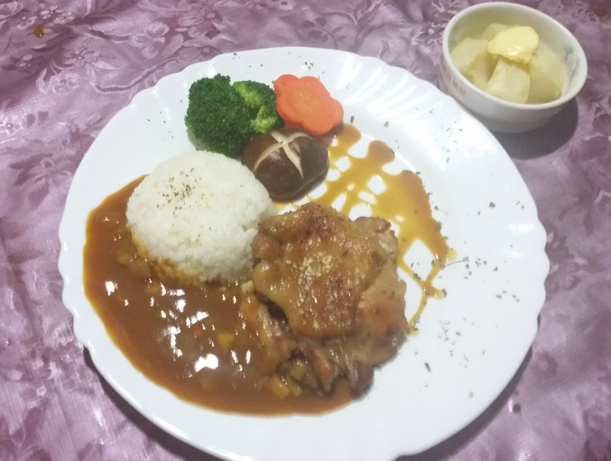 簡易咖哩雞腿
