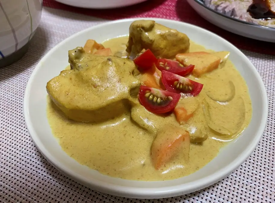 椰汁咖哩雞秘訣