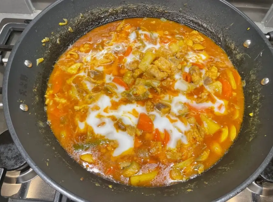 椰汁咖哩雞食譜