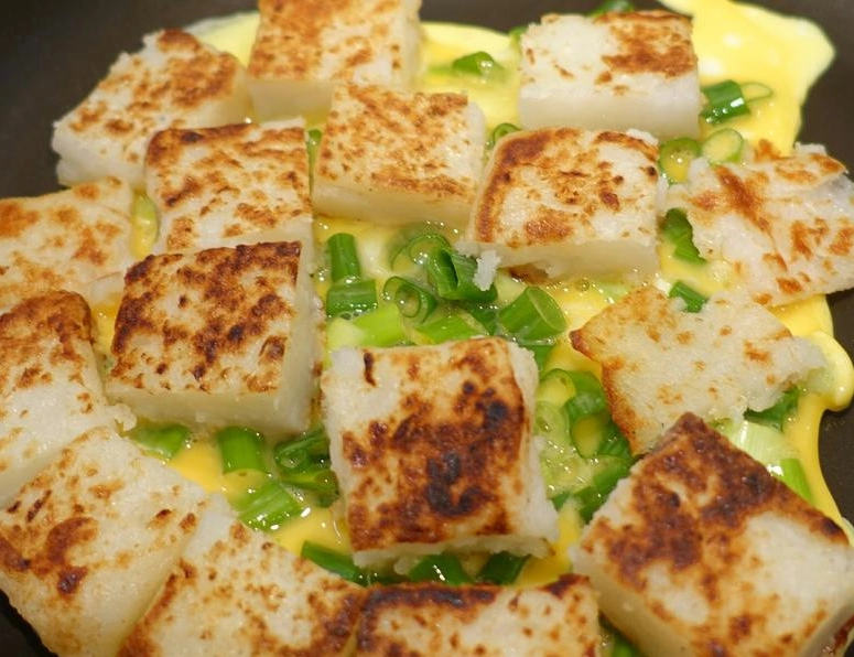 冷凍蘿蔔糕料理