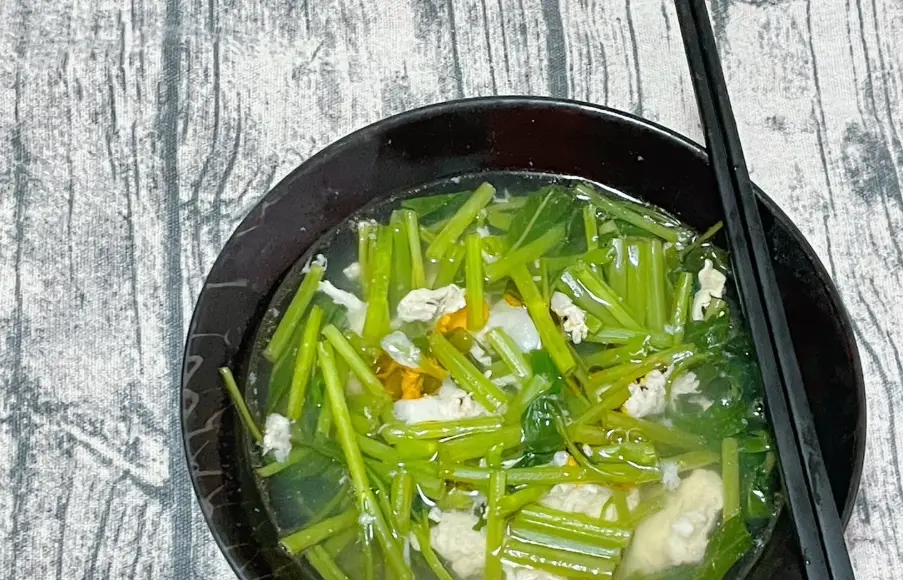 空心菜蛋花湯做法 空心菜蛋花湯做法