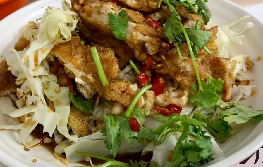 泰式椒麻雞飯 台北