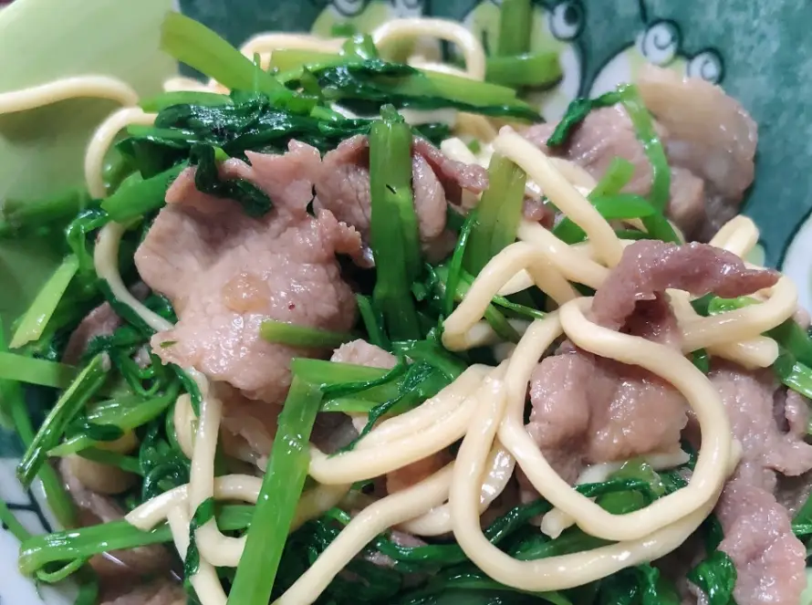 空心菜湯麵 食譜