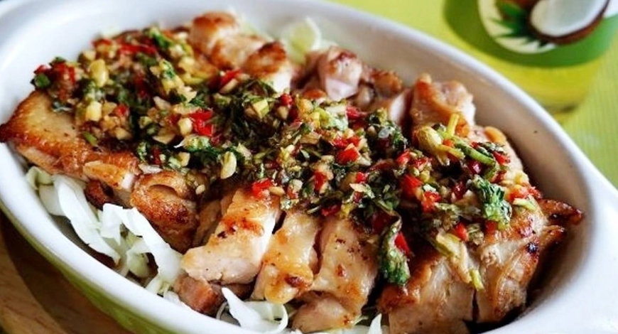 泰式椒麻雞飯 做法