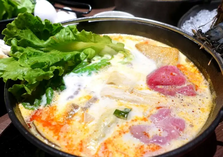 牛奶麻辣鍋湯底