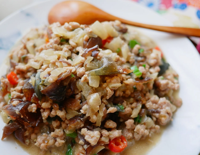 皮蛋肉醬食譜