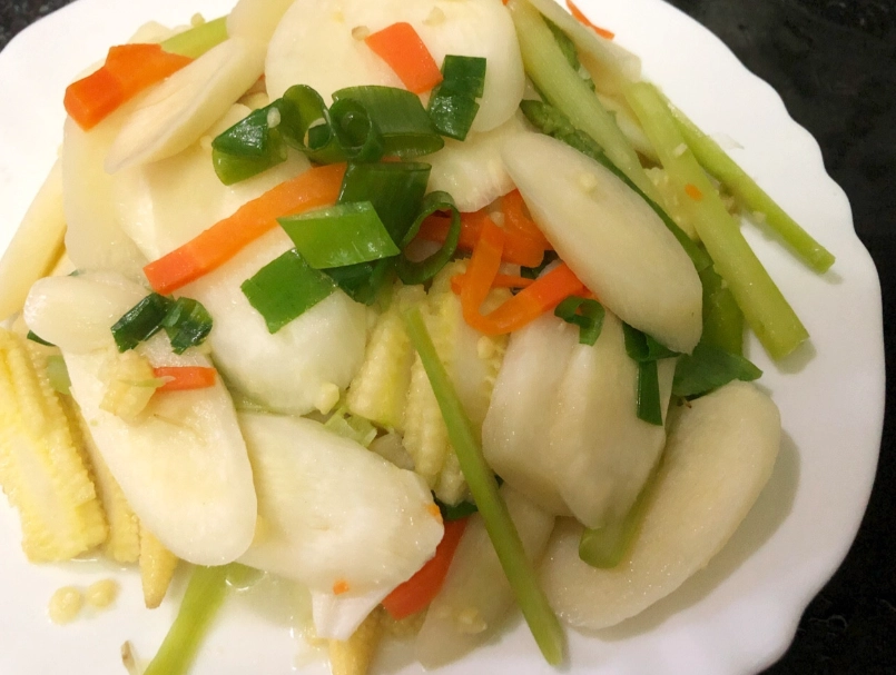 炒白蘆筍 炒白蘆筍