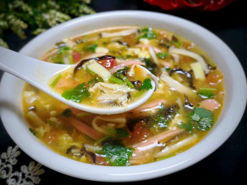 酸辣湯做法