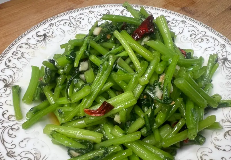 炒茼蒿做法