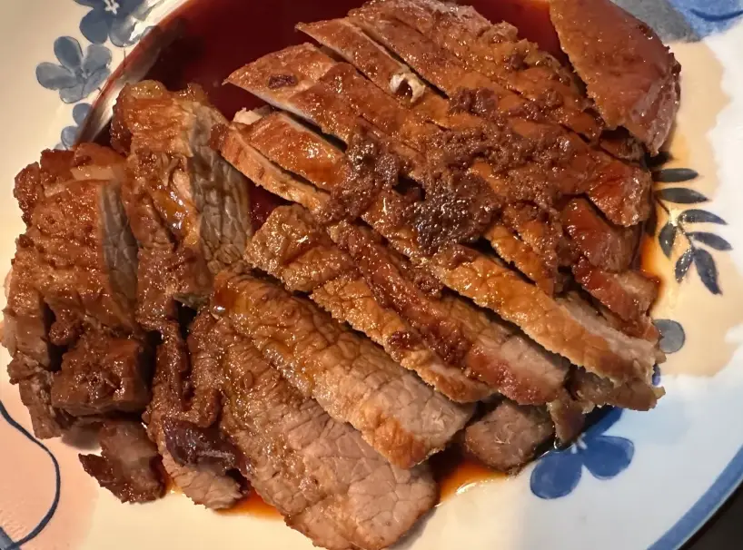 胛心肉電鍋料理