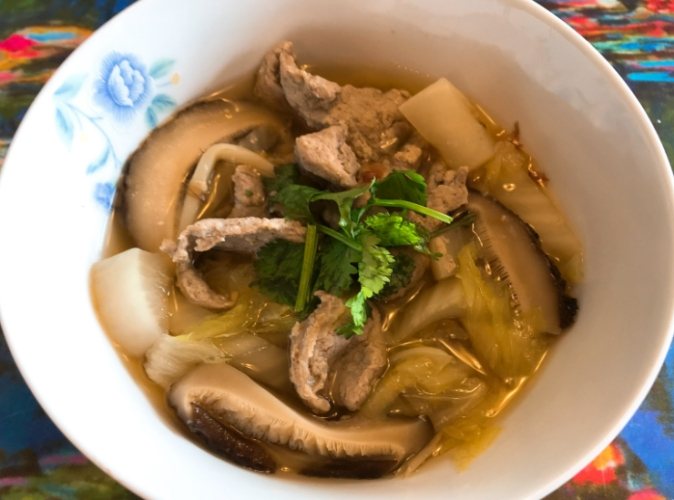 白菜肉羹湯做法