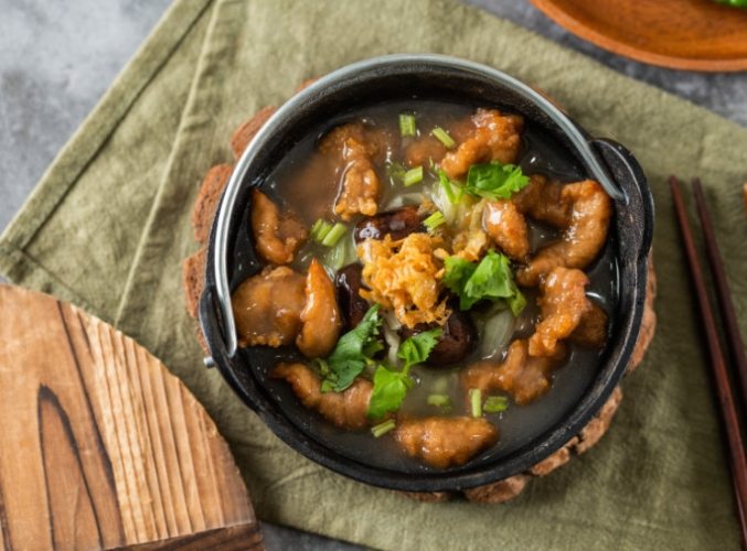 白菜肉羹湯做法