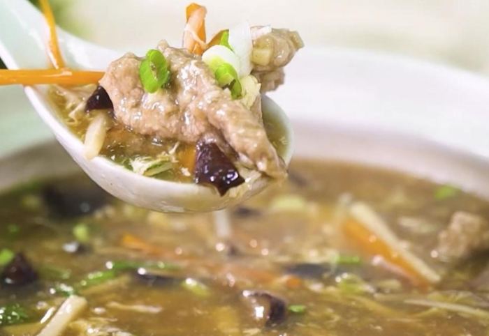 蒜味肉羹湯食譜