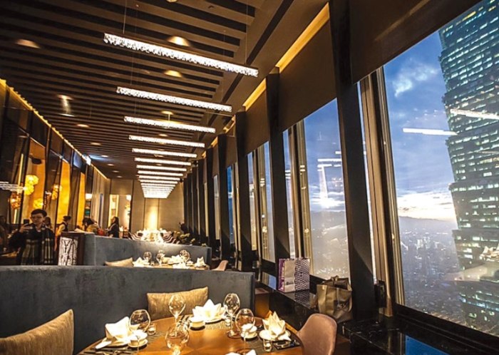 高級餐廳用餐體驗