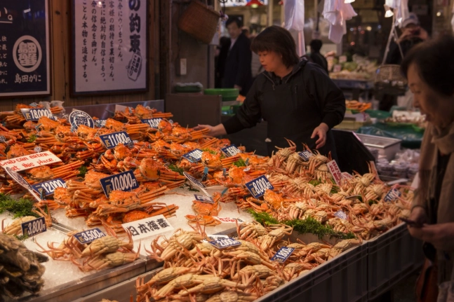 日本螃蟹市場 日本螃蟹市場