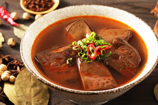 麻辣鴨血酸菜食譜