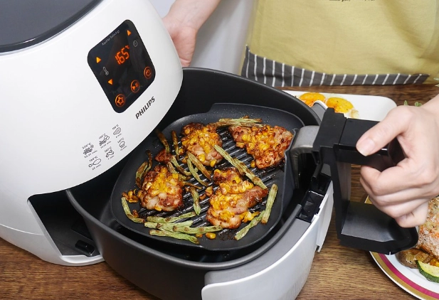 菜心氣炸鍋做法