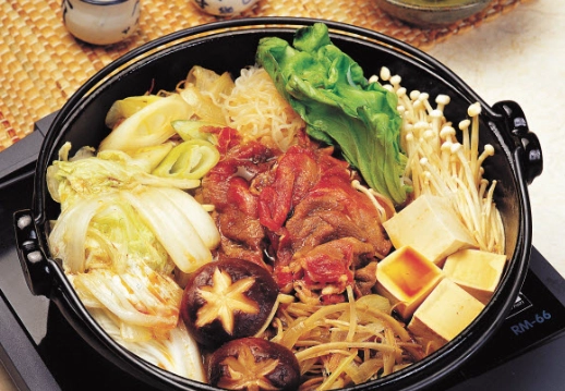 壽喜燒蔬菜選擇