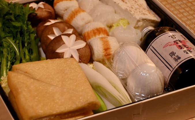 壽喜燒蔬菜選擇