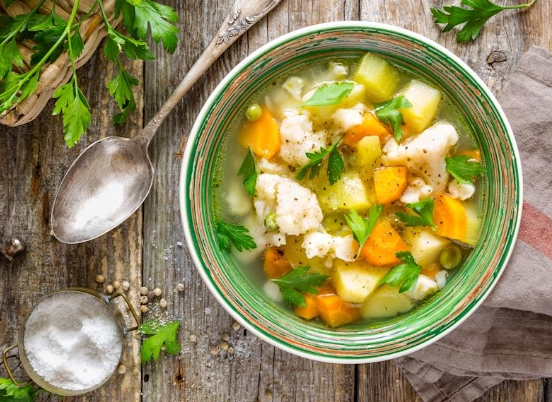 健康瘦身蔬菜湯