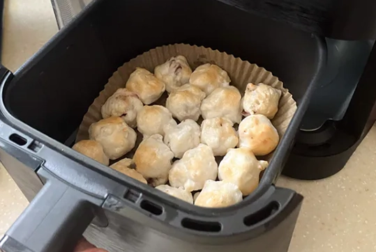 氣炸花枝丸退冰