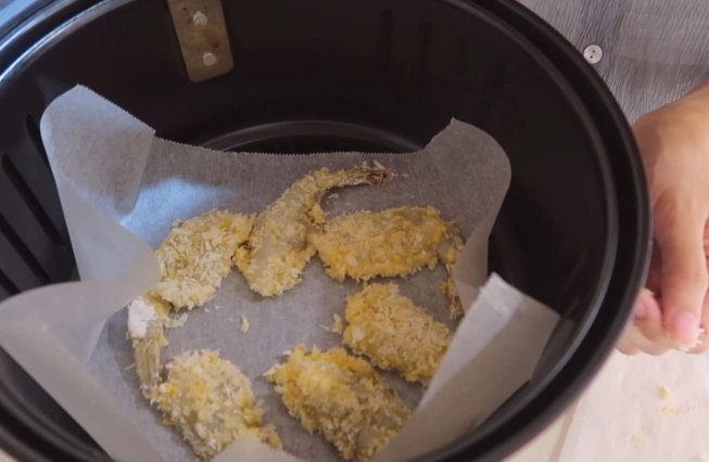 氣炸鍋米紙蝦餅