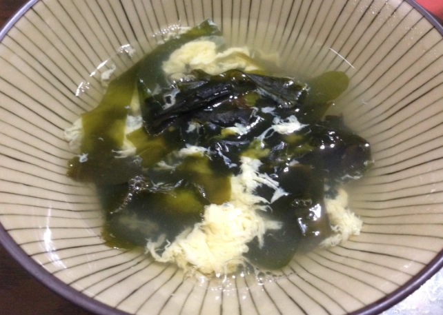 海帶芽蛋花湯 營養