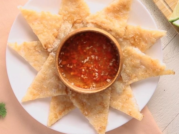 月亮蝦餅沾醬推薦
