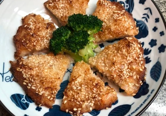 氣炸鍋蝦餅做法