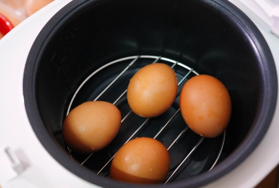 電鍋煮蛋時間