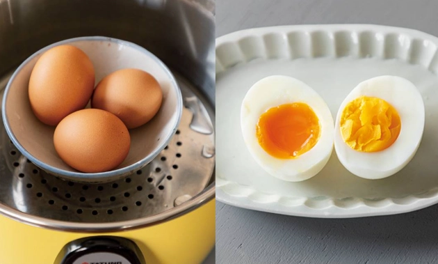 電鍋煮蛋時間