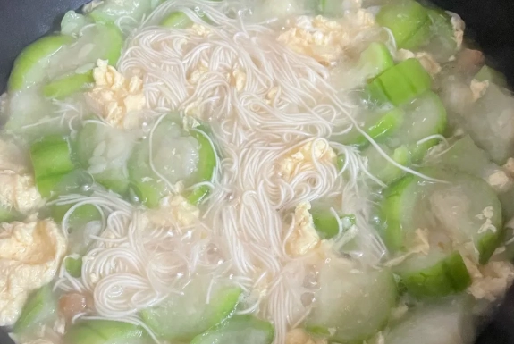 絲瓜麵食譜