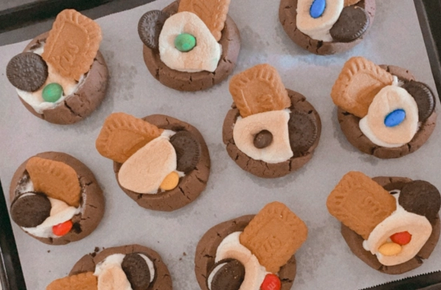 棉花糖餅乾做法