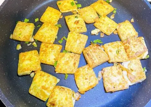 香煎雞蛋豆腐 做法