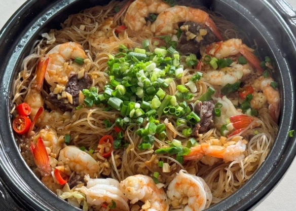 鮮蝦粉絲煲食譜