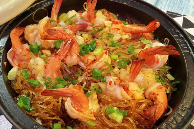 鮮蝦粉絲煲食譜