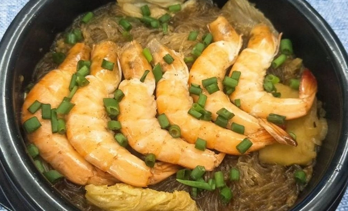 鮮蝦粉絲煲食譜