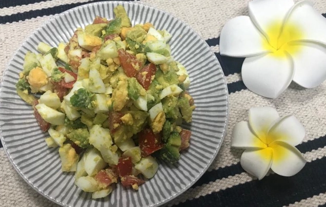 酪梨蛋沙拉做法