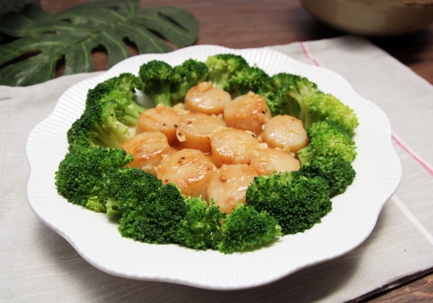 生食級干貝料理