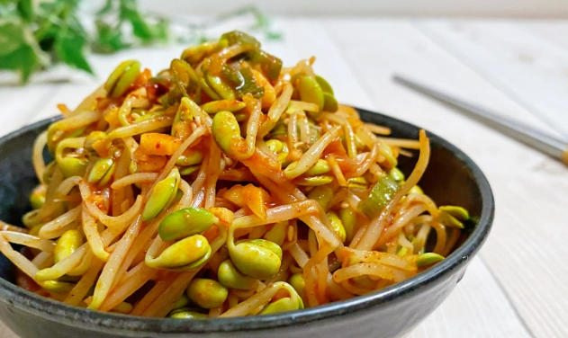 涼拌黃豆芽